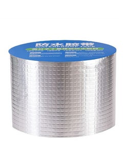 Excefore Super Strong Aluminum Foil Butyl Tape 10cm X 5m Super Waterproof Tape Self Adhesive Adhesive Tape Kitchen and Bathroom House Roof Mending Materials for Pipes Patch Holes  - Image 1
