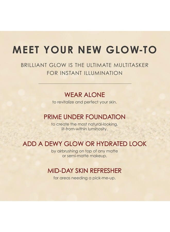 Temptu Brilliant Glow Illuminated Primer & Skin Perfector Airpod, Fair/Light, 0.41 Fl Oz - Image 2