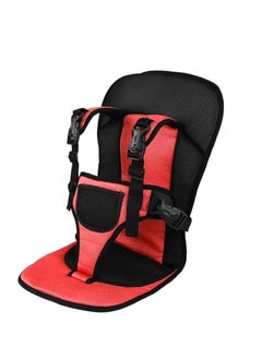 Generic Car seat for children and babies  3 stages and 4 belts for the safety and security of children I adjustable in different positions red color from Rana store  - Image 5