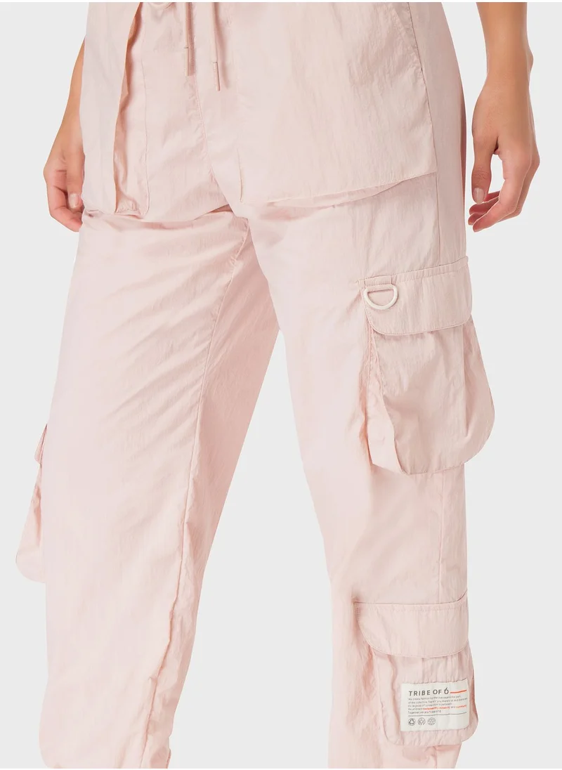 TRIBE OF 6 Ayla Logo Pants