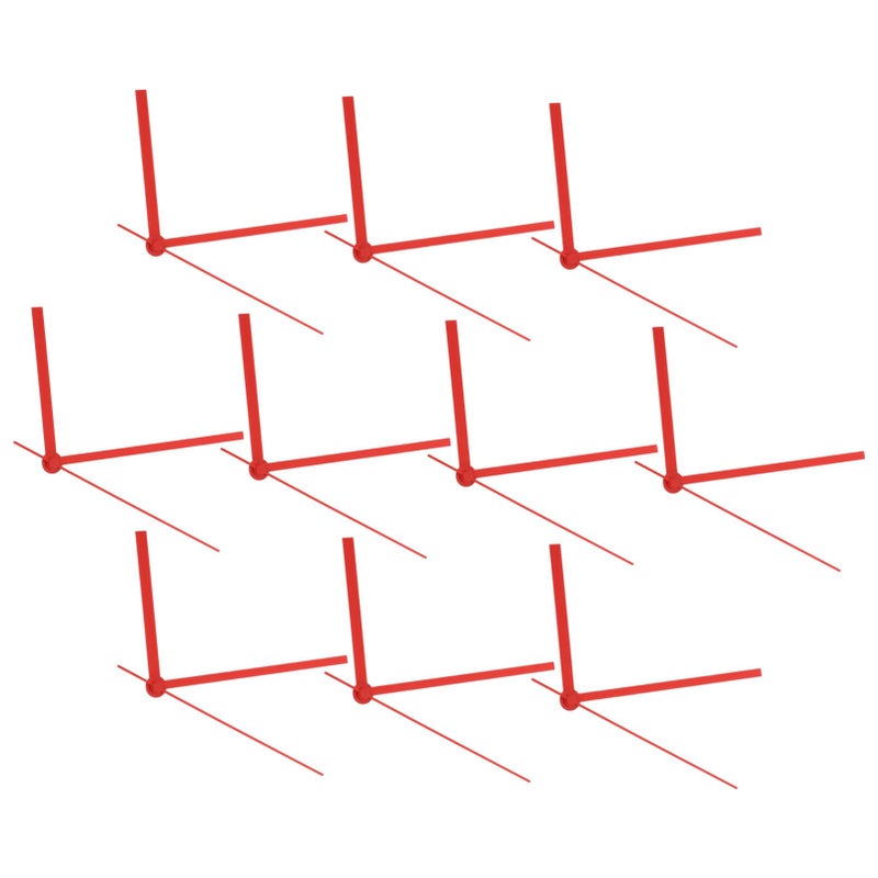10 Sets Clock Hands DIY Replacement Accessories for Wall Clocks Easy Installation - Image 2