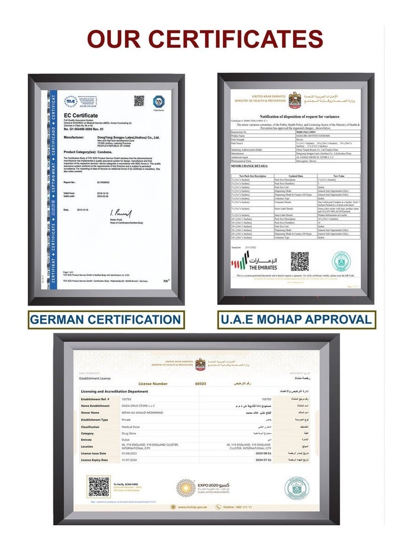 Dada Big Dotted Condoms 12s - Image 5