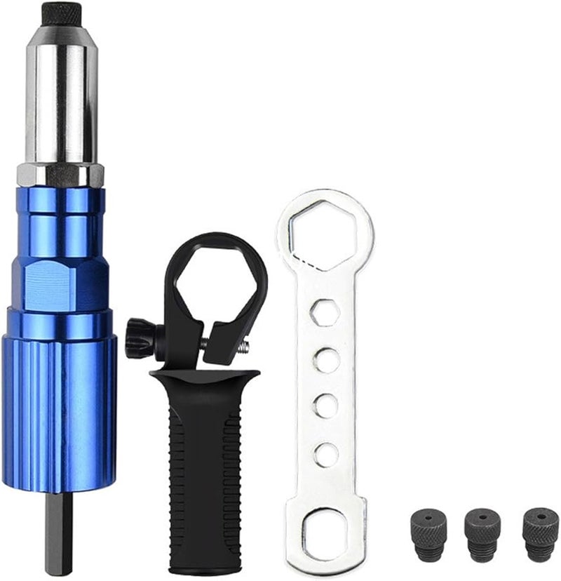 مجموعة رأس تحويل مسدس برشام كهربائي من سبائك الألومنيوم مع قضيب توصيل عالي القوة - Image 4