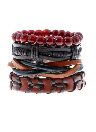 Black/Brown/Red