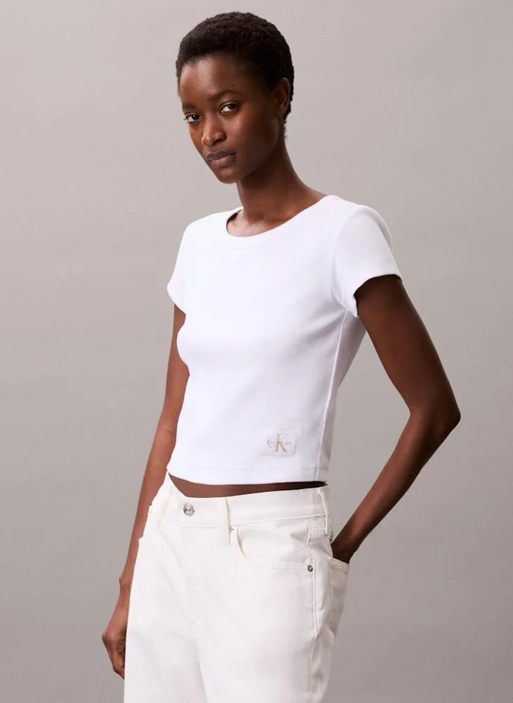 كالفن كلاين جينز Logo Crew Neck T-shirt