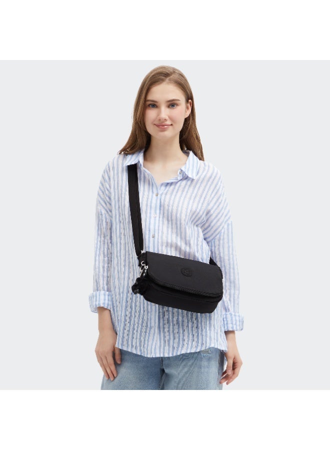 كيبلينغ حقيبة إيرثبيت كروس بودي صغيرة للكتف باللون الأسود نوار - Image 2