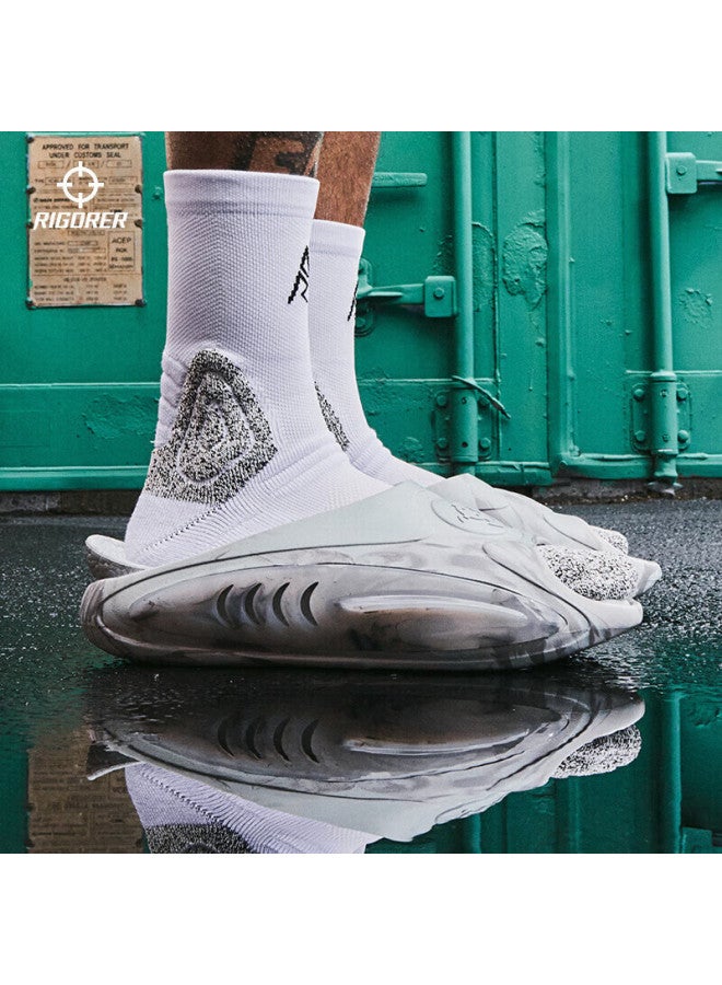 Rigorer Shark 2 Slippers Men Women Sports Slippers Thick-soled Soft Elastic Wear-resistant Indoor Outdoor Basketball Slippers - Image 5