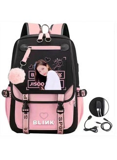 LISA Casual Backpack With USB Port For Men And Women