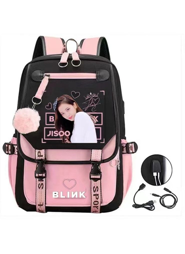 Generic - LISA Casual Backpack With USB Port For Men And Women - Image 1