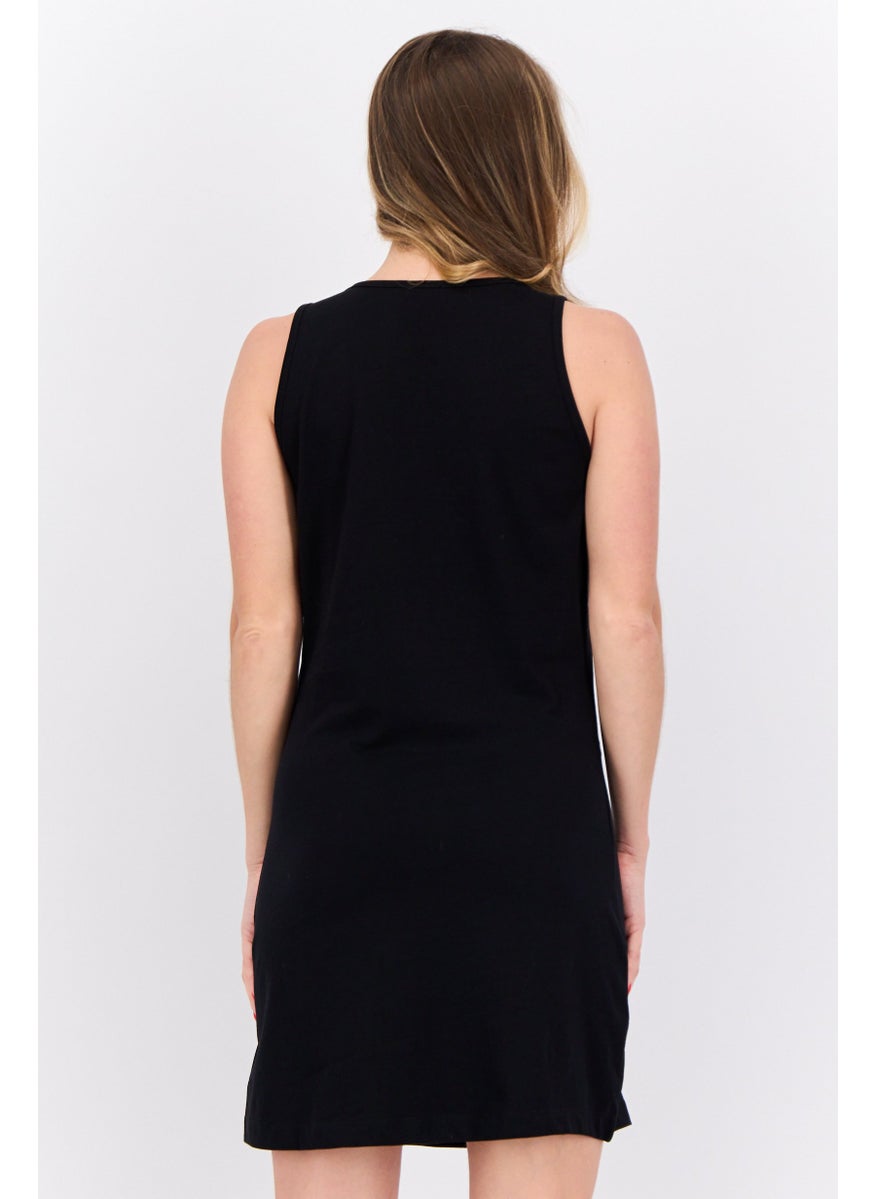 Juicy Couture Women Graphic Print Mini Dress, Black  - Image 3