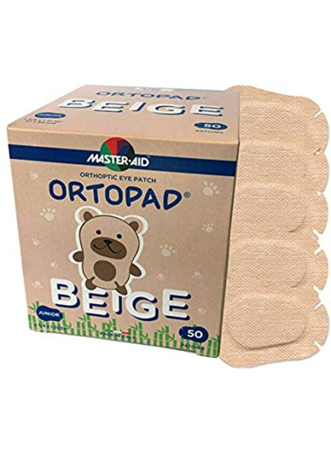 Master Aid Ortopad® Beige Eye Patches Junior - 50 pcs