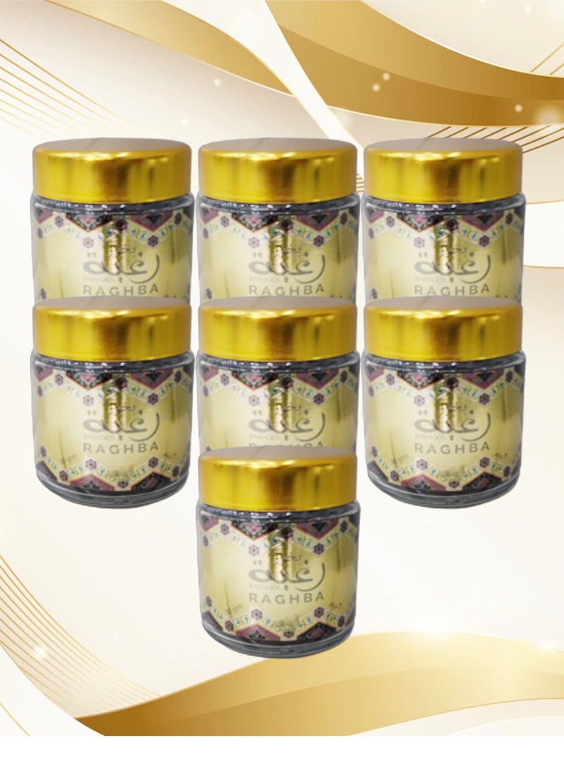 RAGHBA 7 Pieces Bakhoor Raghba 30 Gram - Image 1