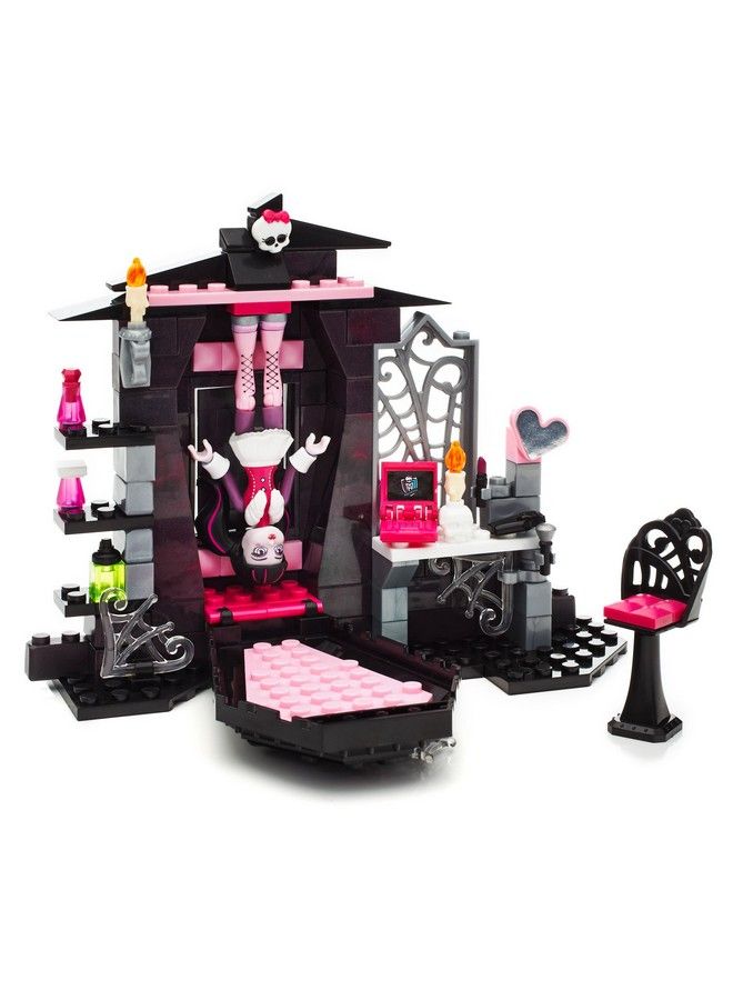 Mega Bloks Monster High Draculaura's Vamptastic, Room Building Set - Image 4