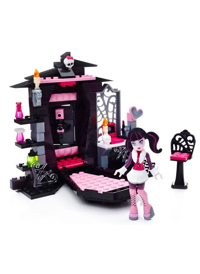 Mega Bloks Monster High Draculaura's Vamptastic, Room Building Set - Image 3