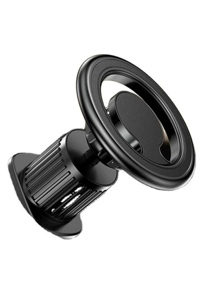 Bastec حامل هاتف السيارة المغناطيسي Bastec BC1250 MagSafe 2 في 1 – دوران 360 درجة - Image 1