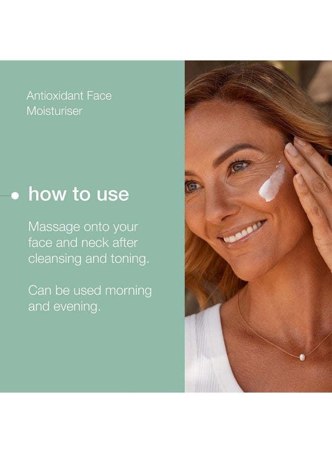 ناتيو مرطب الوجه المضاد للأكسدة من ناشيو أستراليا، 3.3 أونصة - كريم وجه مضاد للشيخوخة - خلاصة ثمر الورد وفيتامين هـ - لوشن للوجه لجميع أنواع البشرة - Image 5