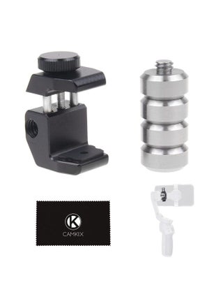 Camkix Smartphone Gimbal Counterweight Set - 1X Counterbalance Clip Mount, 4X Stabilizer Screws - Compatible with DJI Osmo Mobile 1/2, Zhiyun Smooth 4, Zhiyun Smooth Q, Feiyu Vimble 2, Evo Shift - pzsku/Z6AF0FA0A90BE7F425105Z/45/_/1691002326/e0afc247-517b-4a62-8ca2-de199c5a4a80