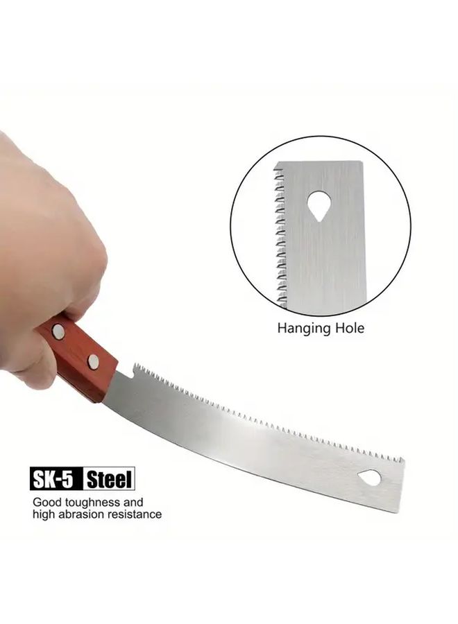 Flush Cut Hand Saw Heavy Duty Metal Construction For Woodworking Garden DIY - Image 2
