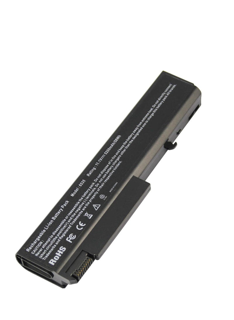 Terabyte REPLACEMENT 5200mAh 11.1V 6535B Battery Laptop Battery Replacement for HP Compaq 6700b 6730b 6735b Elitebook 6930p 8440P 8440W - Image 1