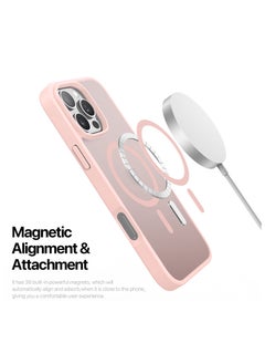DUX DUCIS DUX DUCIS Yind Series Cover for the iPhone 16 Pro Max mobile phone, compatible with MagSafe, a slim, TPU Hybrid PC  cover made of TPU, polycarbonate silicone - Light Pink  - Image 4