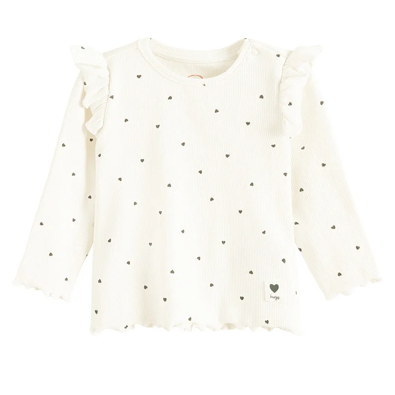 كول كلوب من سمييك CCG3200443 WHITE COTTON BLOUSE L/S