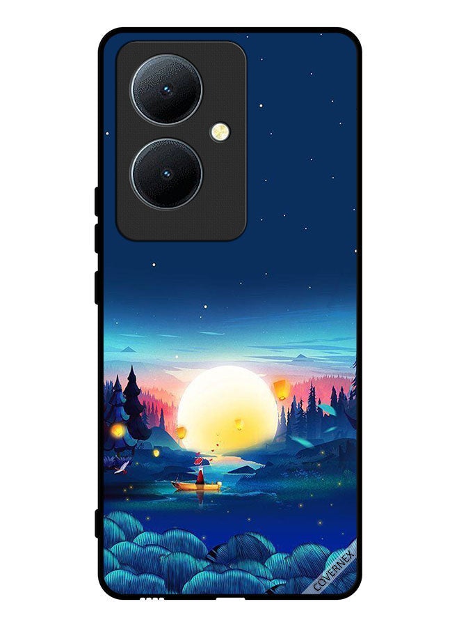 Covernex Protective Case Cover For Vivo Y78+ 5G Sunset View Paint - Image 1