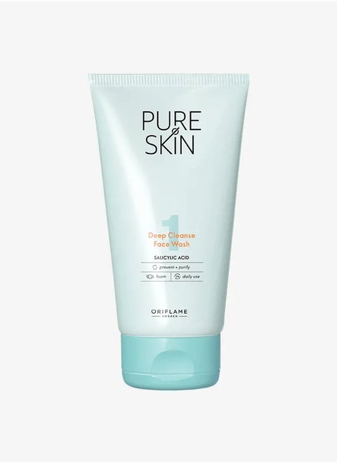 oriflame PURE SKIN Deep Cleanse Face Wash-150ml