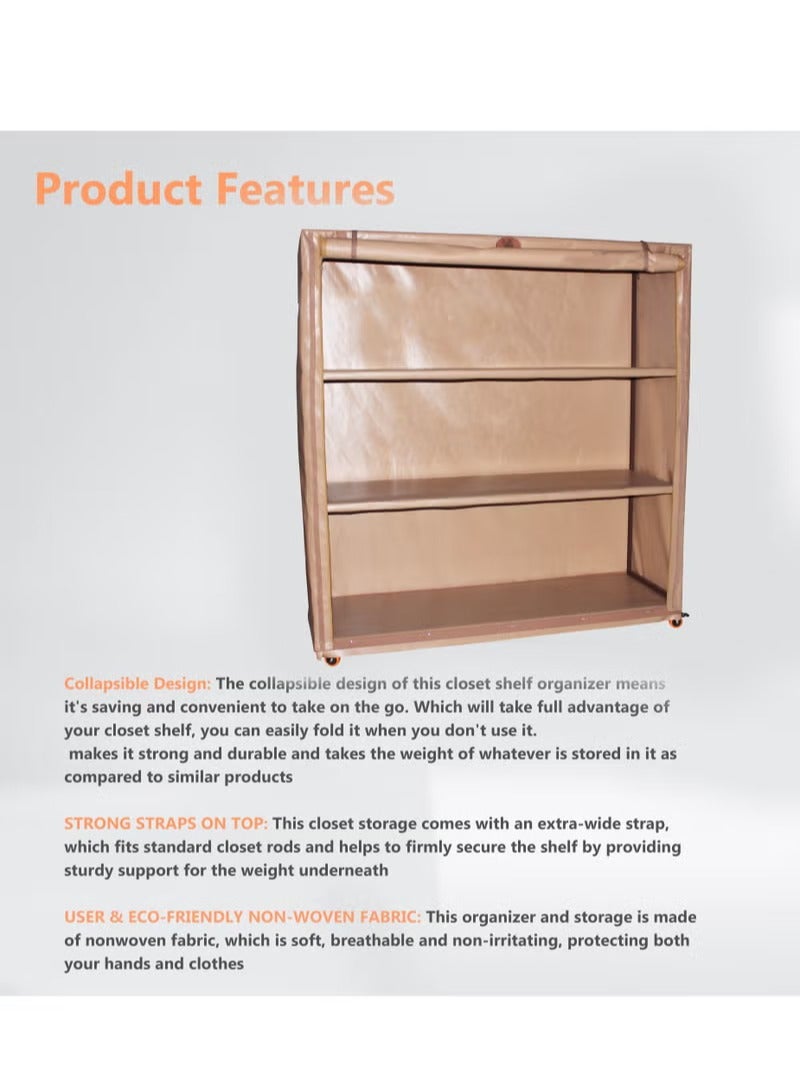 Multipurpose Storage Rack for Home & Outdoor Garden Camping Size 200x200x70cm - Image 2