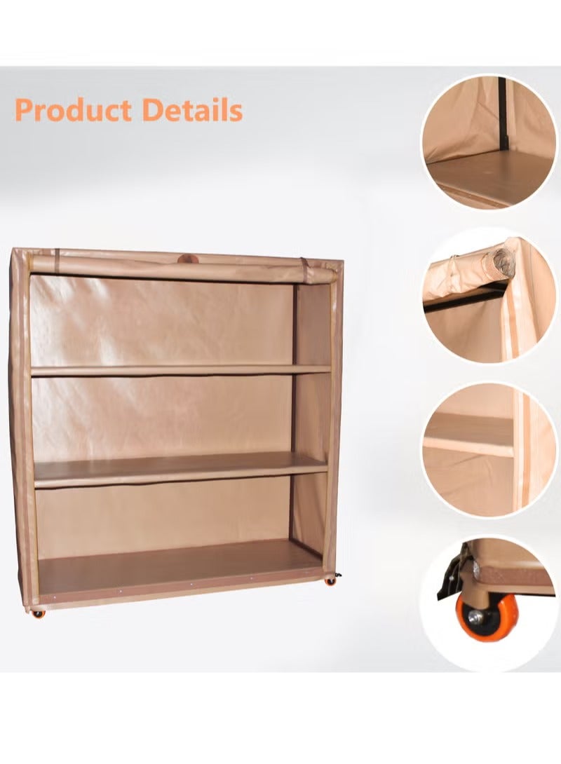 Multipurpose Storage Rack for Home & Outdoor Garden Camping Size 200x200x70cm - Image 1
