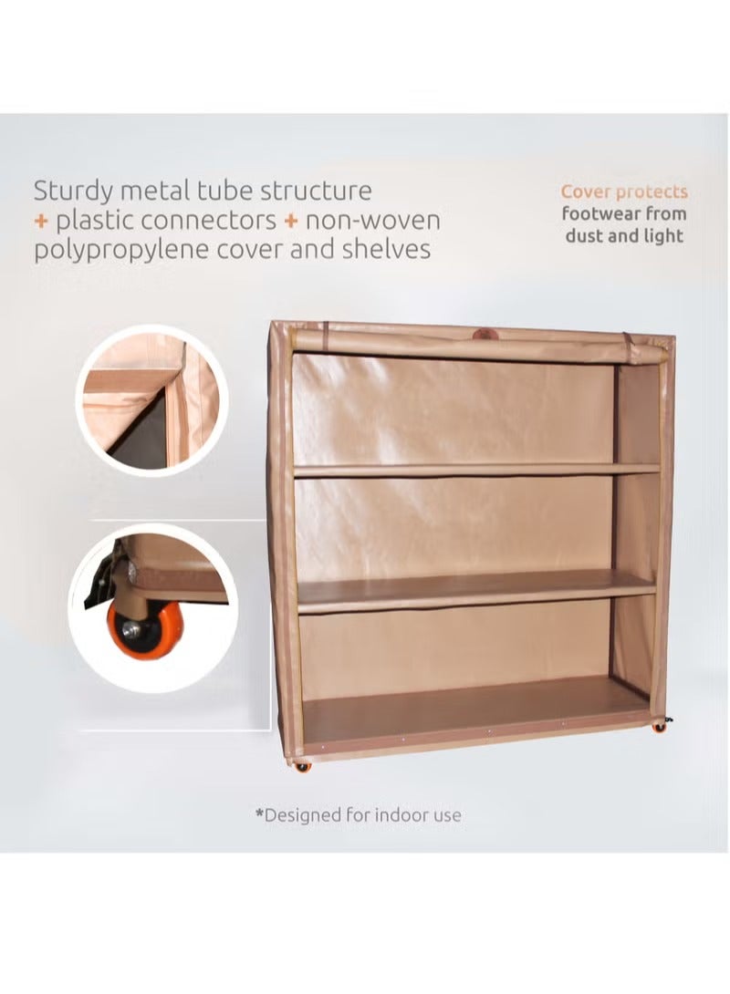 Multipurpose Storage Rack for Home & Outdoor Garden Camping Size 200x200x70cm - Image 3