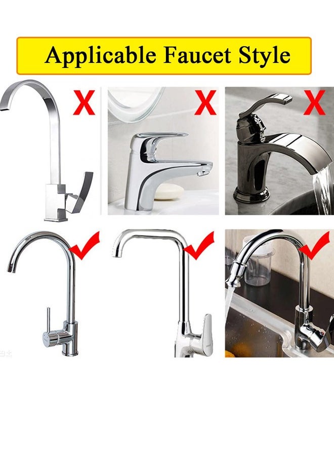Generic - Faucet Holder with Drain Tray Kitchen Sink Caddy Organizer Over Faucet Hanging Faucet Drain Rack for Sink Organizer (Black) - Image 1