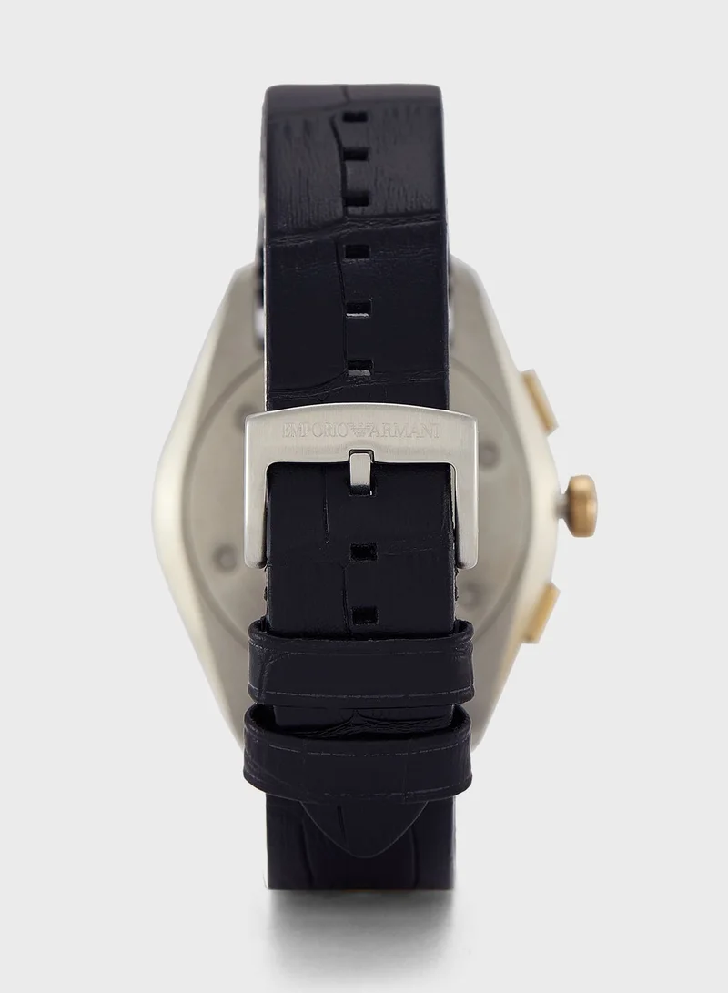 EMPORIO ARMANI  Analog Leather Strap Watch for Men | Best Price UAE