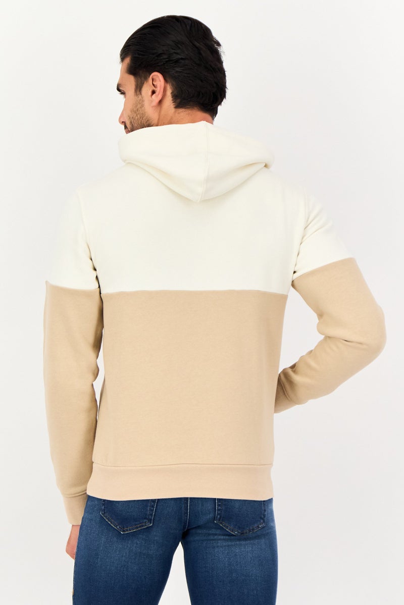 Celio هودي بأكمام طويلة بتدرجات لونية للرجال، متعدد الألوان - Image 2