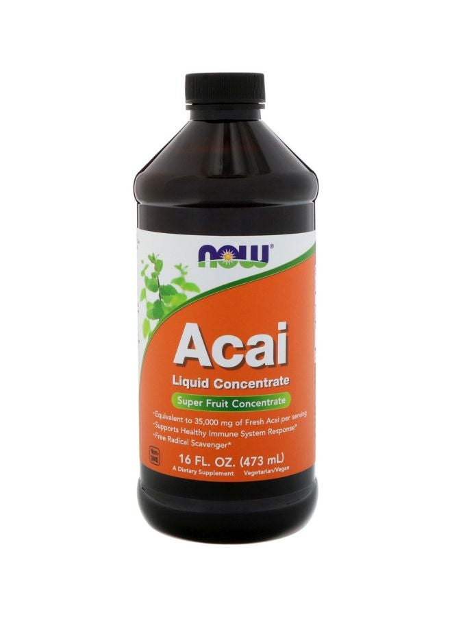 Acai Liquid Concentrate Dietary Supplement
