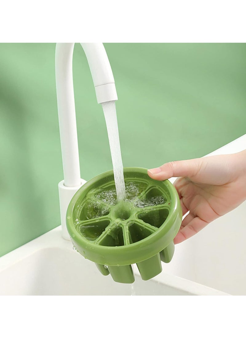 Yameem - Yameem Popsicle Mold Set – 8-Piece Reusable DIY Ice Cream Maker for Kids | Easy-Release Pop Molds | Safe & Fun Homemade Popsicle Molds | Vibrant Green - Image 1