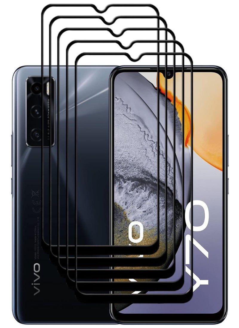 أكاليكس 5 قطع، حماية شاشة،  لهاتف فيفو Y70  ، جودة ممتازة. - Image 1