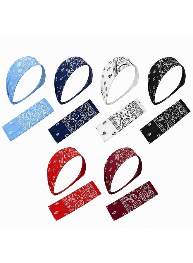 Hair Bandana for Men and Women, Cotton Head Band, Breathable, Multipurpose, for Daily Wear, Sports and Outdoor Activities - Image 2