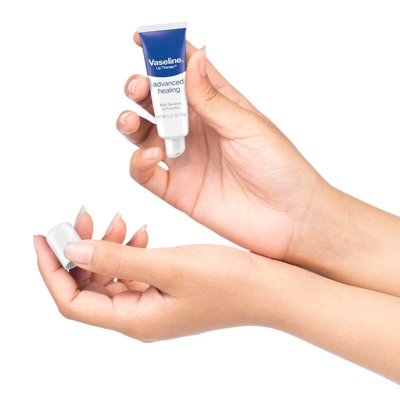 Vaseline Lip Therapy Lip Balm Tube, Advanced Healing, 0.35 oz - Image 4