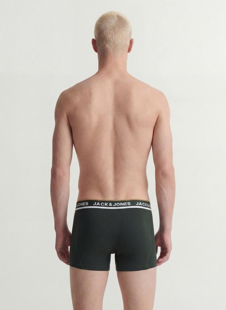 JACK & JONES 3 Pack Logo Band Trunks - Image 3