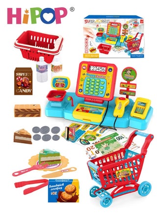 Toy Cash Register for Kids,Simulate Real Shopping,Supermarket Children's Cash Register,Pretend Toy Gift for Toddlers Boys Girls - pzsku/Z6AF1FF9B46A0743A6BDFZ/45/1746438026/cef8fe68-f4c6-45b9-b3ca-deb272064024