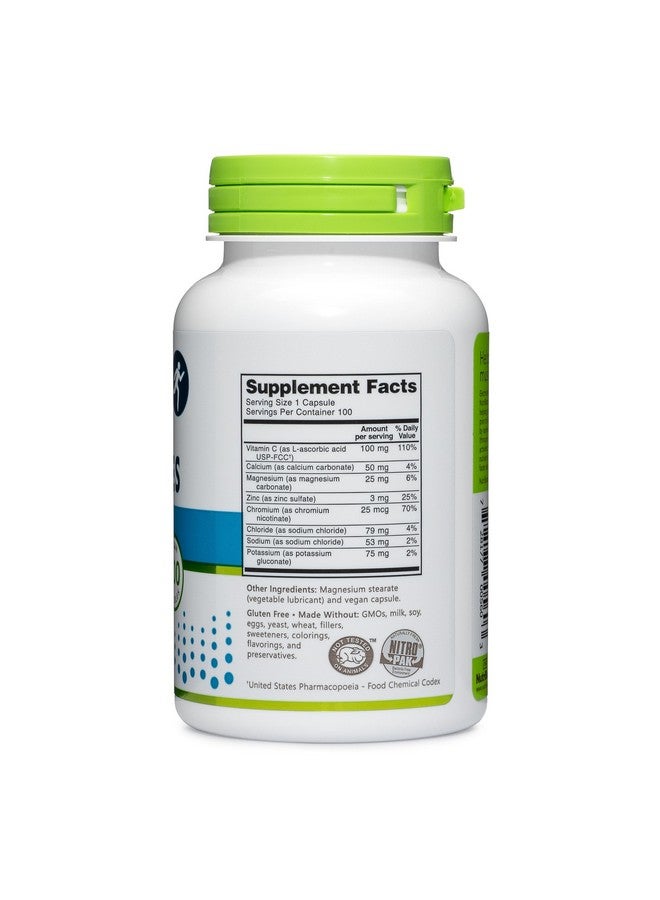 NutriBiotic Essential Electrolytes, 100 Ct Capsules | Supports Increased Performance & Faster Recovery | Pharmaceutical Grade Vitamin C with Electrolytes for Rehydration | Vegan, Gluten-Free & Non-GMO - Image 3