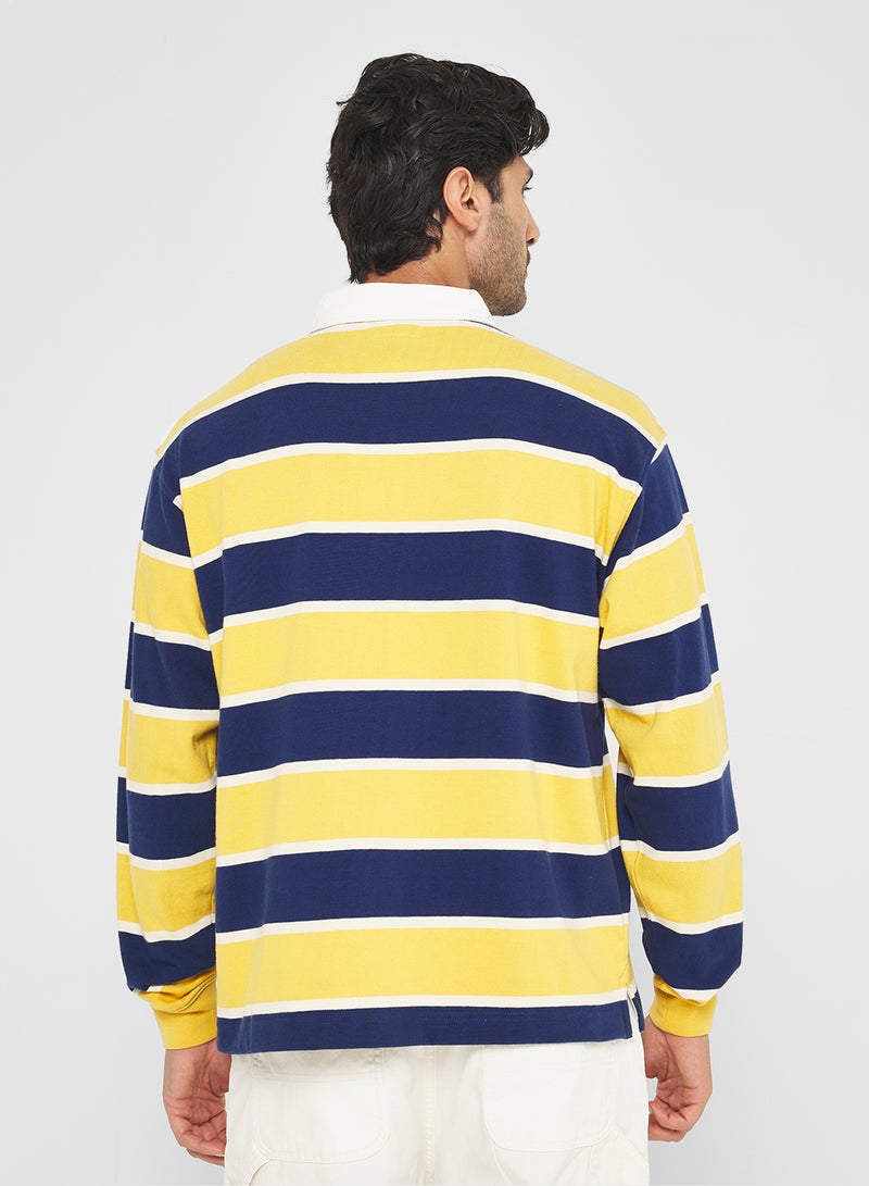 GUESS Rugby Stripe Polo - Image 2