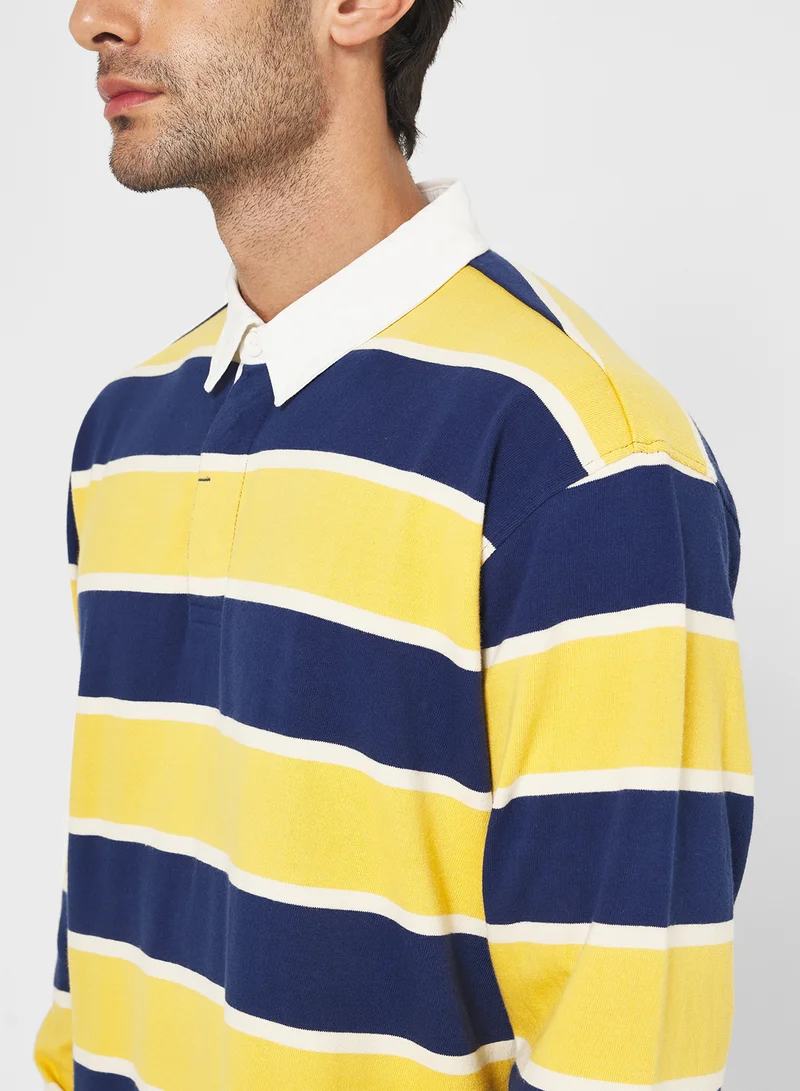 Guess Jeans Rugby Stripe Polo