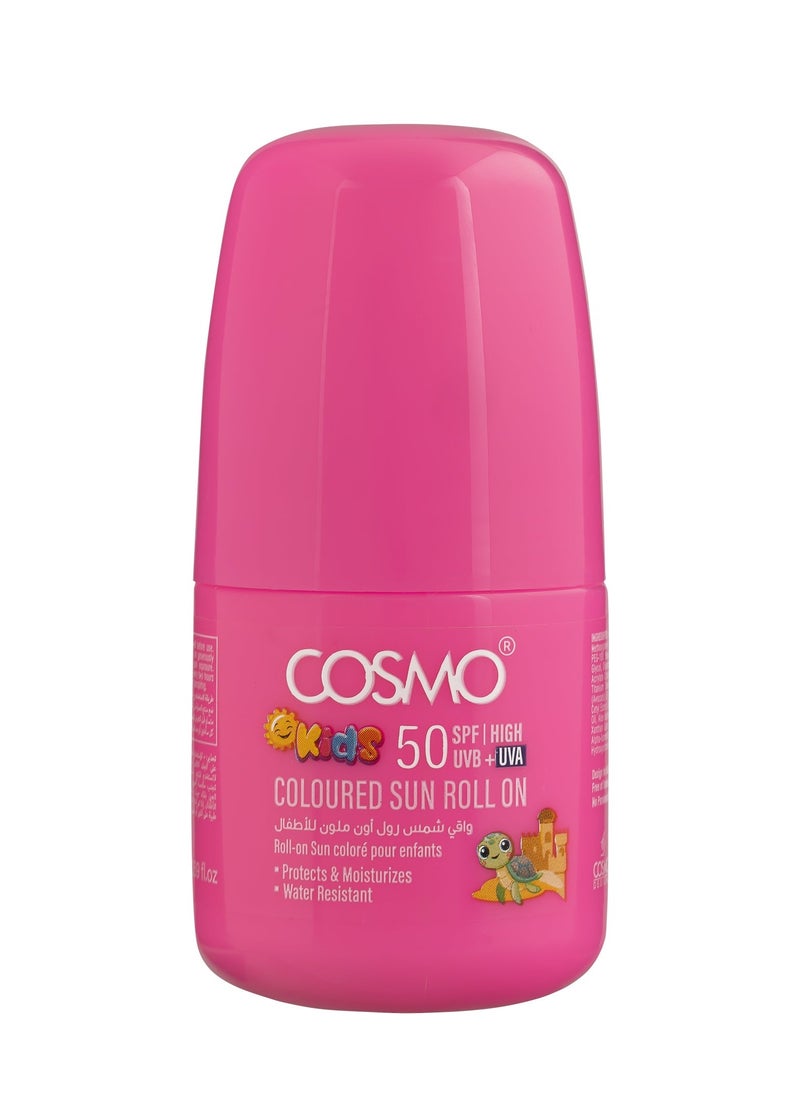 COSMO Cosmo Roll on Sun Lotion Kids 50ml Pink 
