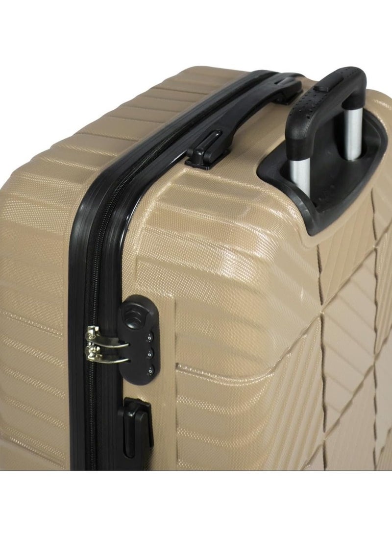 3-Piece Travel Luggage Set with Wheels (51/61/71 cm), Durable Hard Shell Suitcases for Short and Long Trips, Lightweight and Spacious Design - Image 5