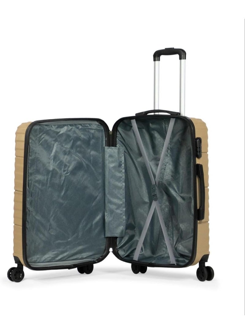 3-Piece Travel Luggage Set with Wheels (51/61/71 cm), Durable Hard Shell Suitcases for Short and Long Trips, Lightweight and Spacious Design - Image 3