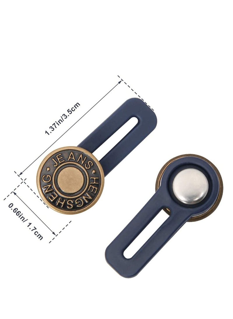 KASTWAVE Pants Extender Button, 5 Styles Waistband Extender Buttons for Men and Women, No Sew Instant Extend Buttons - Image 3