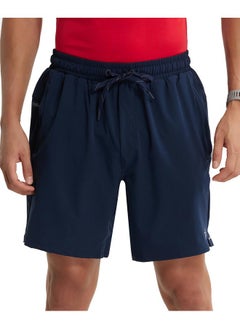Jockey MV20 Men's Recycled Microfiber Elastane Stretch Straight Fit Solid Shorts with Stay Fresh Treatment_Navy_M
