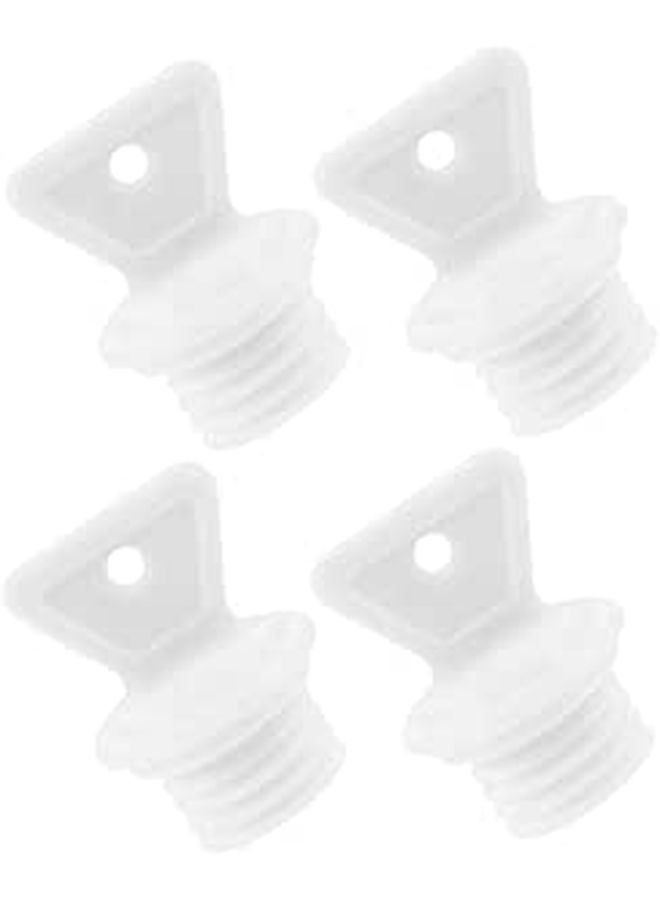 4pcs Hot Water Bottle Sealing Plugs 2.1cm Inner Diameter 1.7cm Height Replacement Caps - Image 1