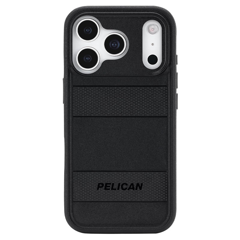 Pelican Protector iPhone 17 Pro Case [Compatible with MagSafe] Rugged Magnetic Phone Case with 16ft Military-Grade Drop Protection - Heavy Duty Phone Cover for iPhone 17 Pro - Black - Image 1